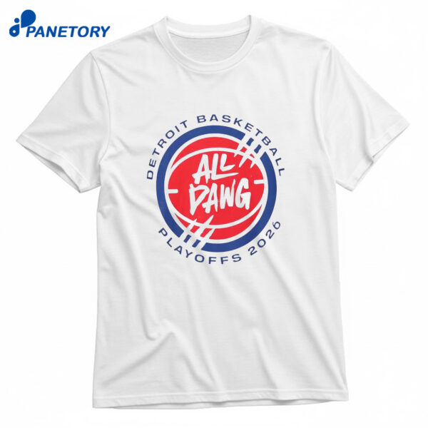 Detroit Basketball All Dawg T-Shirt