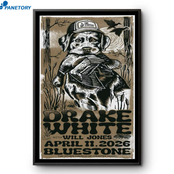 Drake White Columbus The Bluestone Apr 11 2026 Poster