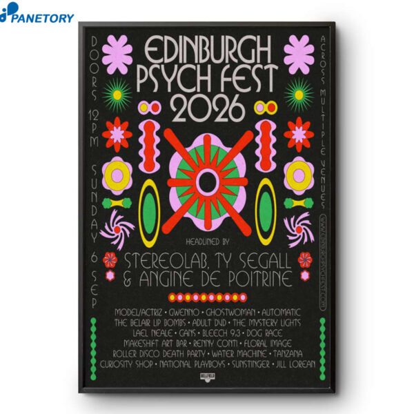 Edinburgh Psych Festival 2026 Poster