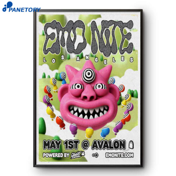 Emo Nite Los Angeles CA May 1 2026 Poster