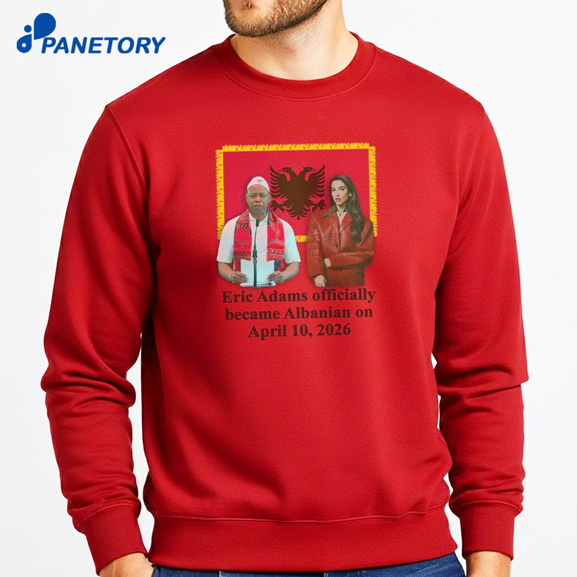 Eric Adams Officially Became Albanian On April 10, 2026 T-Shirt 6 Eric Adams Officially Became Albanian On April 10, 2026 T-Shirt 2
