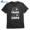 Erik Karlsson Flyers 50 Years No Cups T-shirt 1