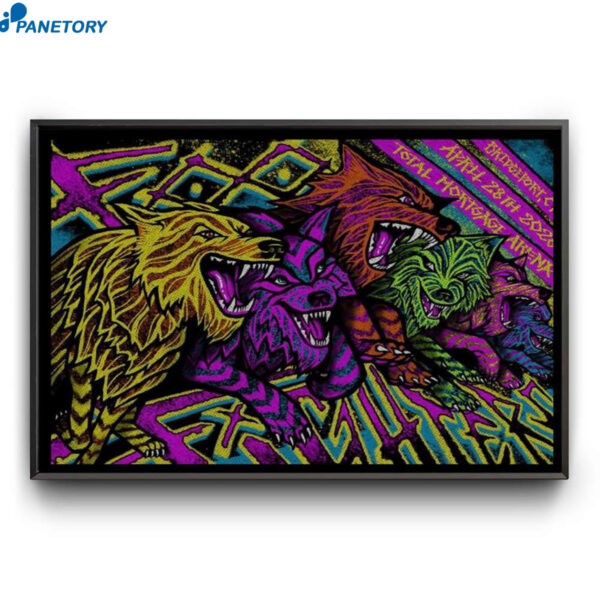 Foo Fighters Bridgeport Apr 28 Poster