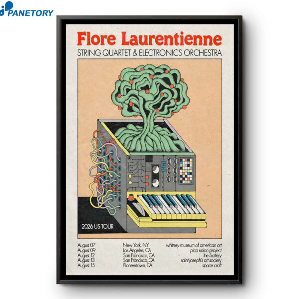 Flore Laurentienne US Shows 2026 Poster