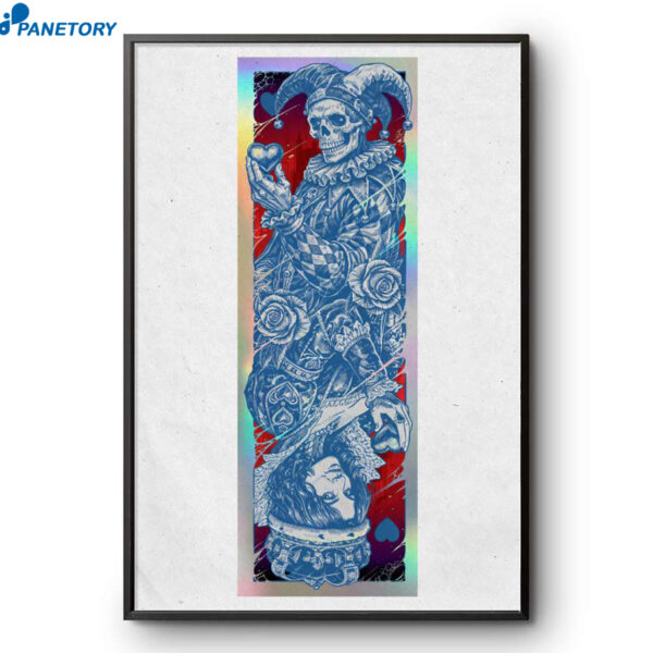 Fools Rush King And Queen Of Hearts Poster