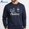 France National Team Impressions Artwork Navy T-Shirt 2