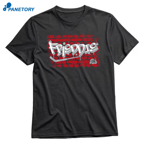 Frederik Andersen Brick Wall Freddie T-Shirt