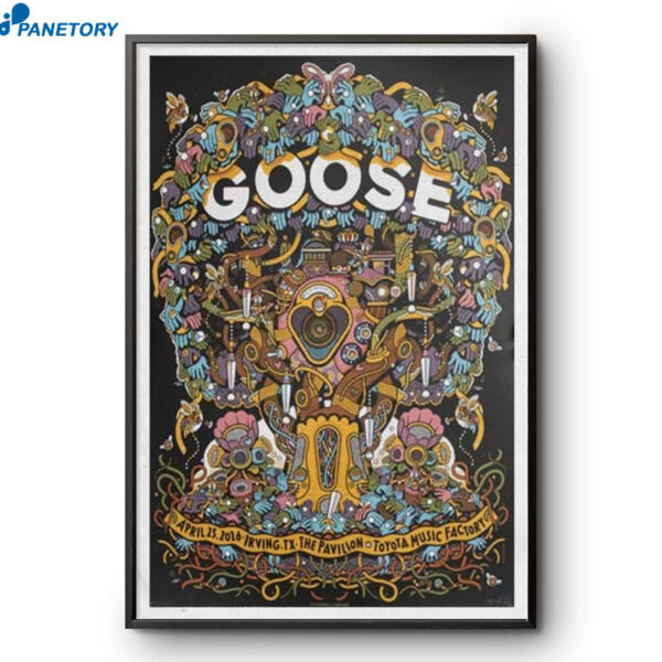 Goose Irving Concert Apr 25 2026 Poster