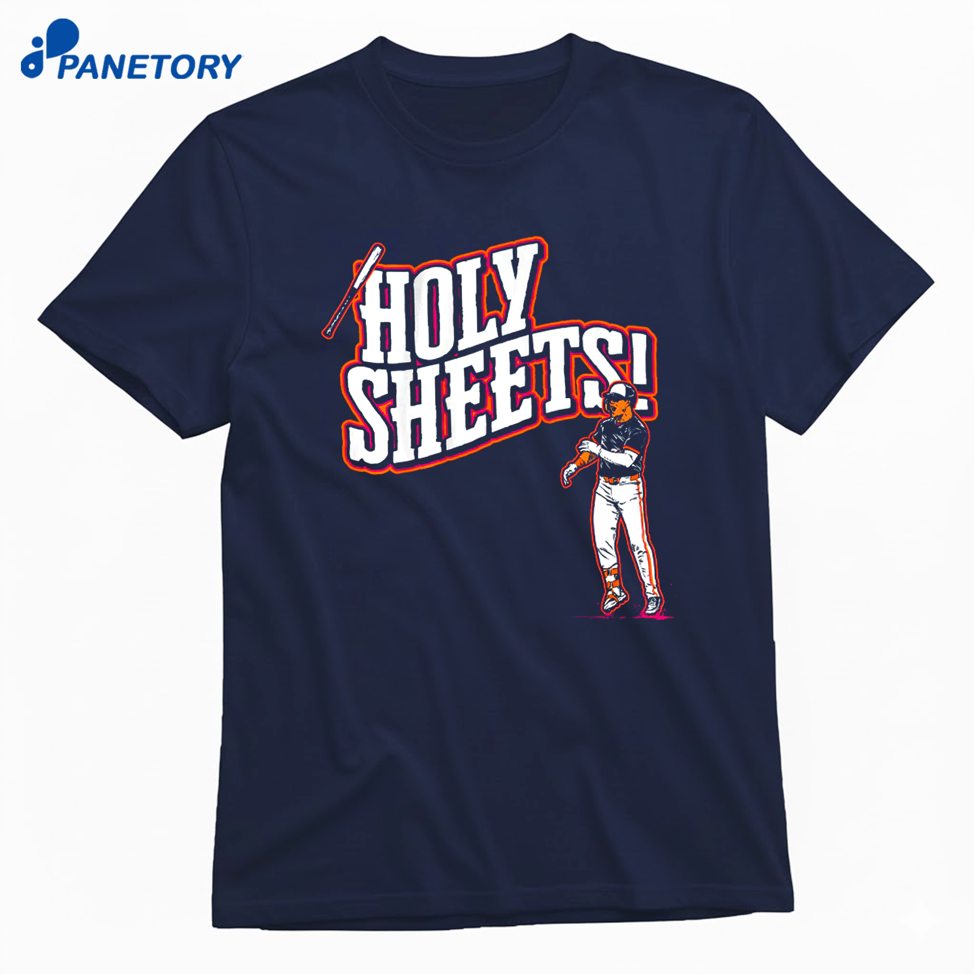 Gavin Sheets Holy Sheets Bat Toss T-Shirt 8 Gavin Sheets Holy Sheets Bat Toss T-Shirt 1