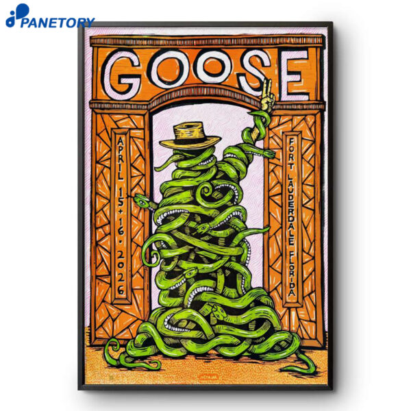 Goose Fort Lauderdale FL Apr 15-16 2026 Poster