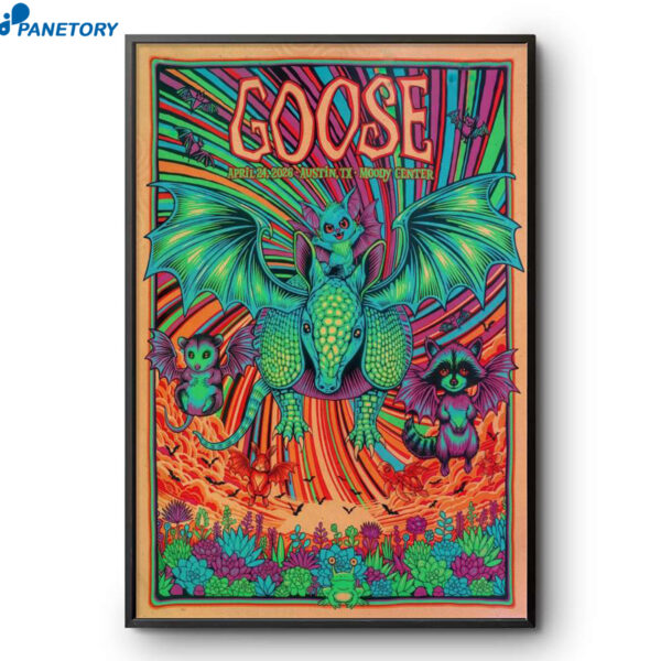 Goose Moody Center Austin TX Apr 24 2026 Poster