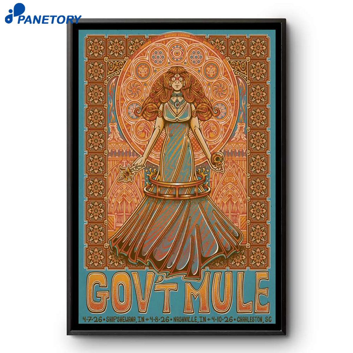 Gov'T Mule Charleston Sc Apr 10 2026 Poster 2 Gov'T Mule Charleston Sc Apr 10 2026 Poster
