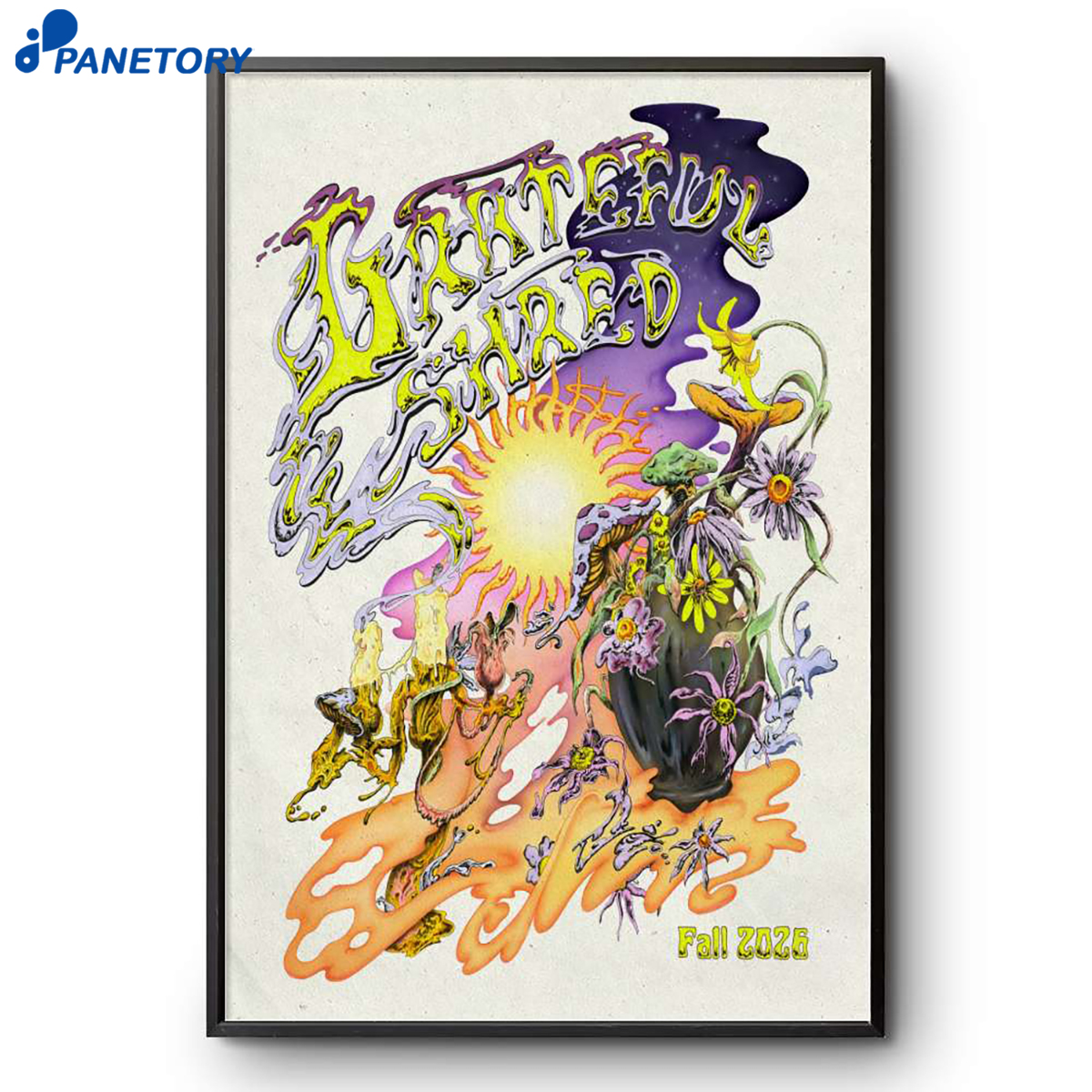 Grateful Shred Fall Tour 2026 Poster 2 Grateful Shred Fall Tour 2026 Poster