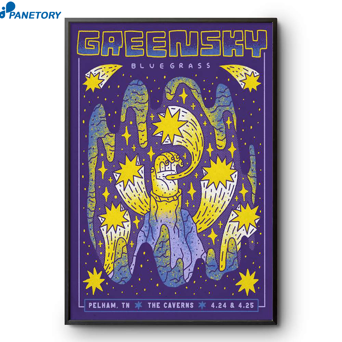 Greensky Bluegrass The Caverns Grundy County Tn Apr 24-25 2026 Poster 2 Greensky Bluegrass The Caverns Grundy County Tn Apr 24-25 2026 Poster