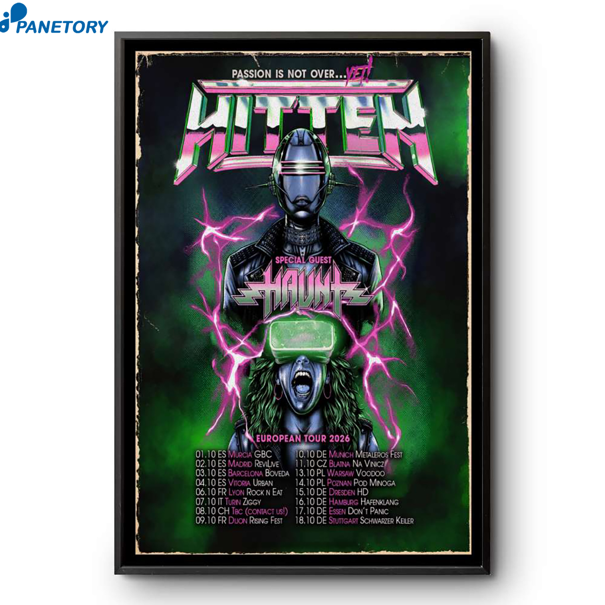 Hitten Eu Tour 2026 Poster 2 Hitten Eu Tour 2026 Poster