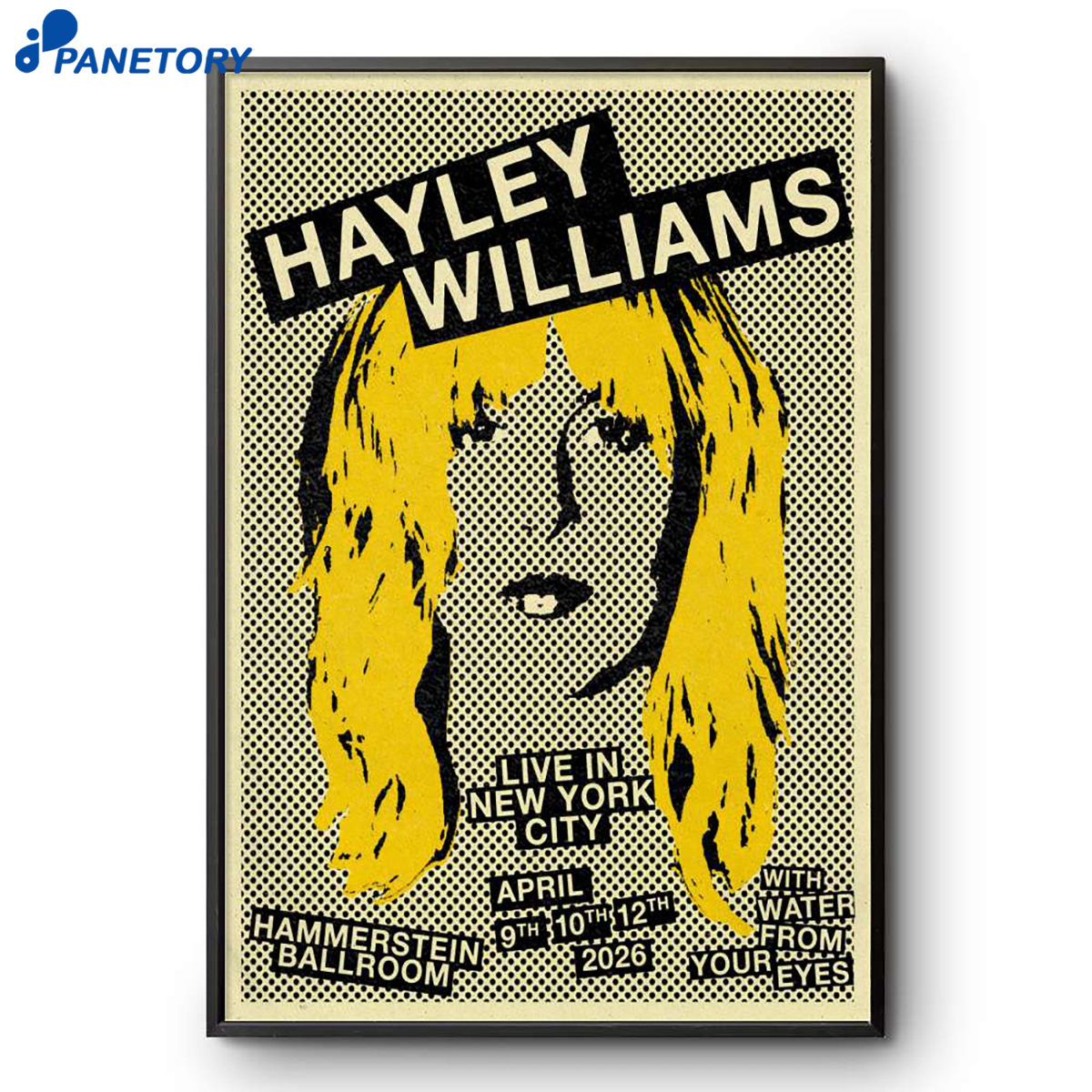 Hayley Williams Hammerstein Ballroom Nyc Apr 9-12 2026 Poster 2 Hayley Williams Hammerstein Ballroom Nyc Apr 9-12 2026 Poster