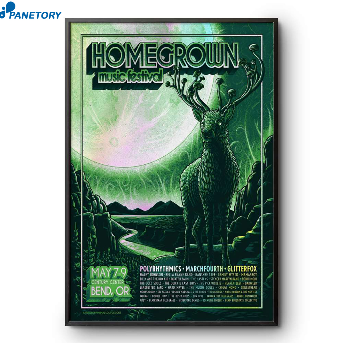 Homegrown Music Festival Bend Or May 7-9 2026 Poster 2 Homegrown Music Festival Bend Or May 7-9 2026 Poster