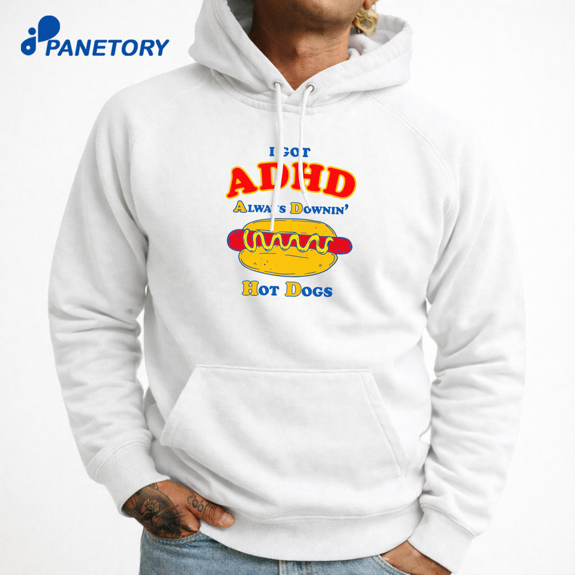 I Got Adhd Always Downin' Hot Dogs T-Shirt 7 I Got Adhd Always Downin' Hot Dogs T-Shirt 3