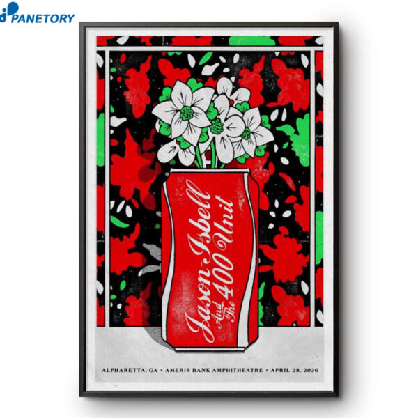 Jason Isbell Alpharetta Apr 28 2026 Poster
