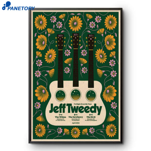 Jeff Tweedy With Wilco Great Falls MT Apr 8 2026 Poster