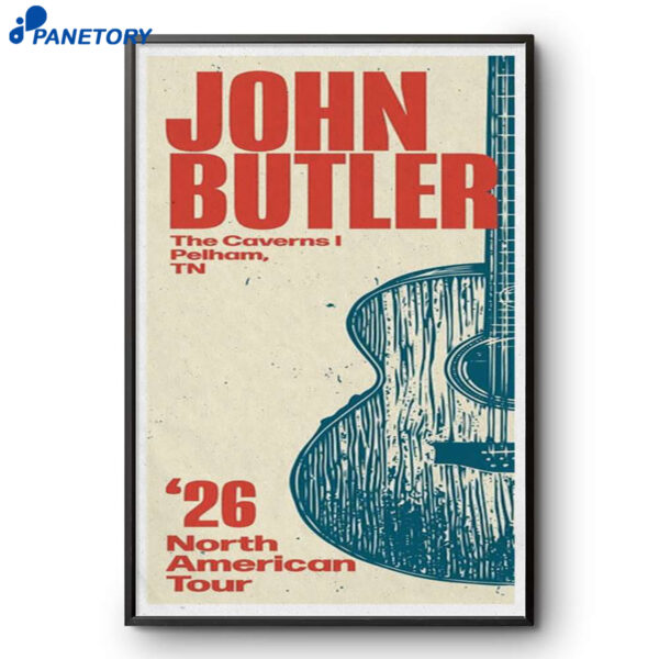 John Butler The Caverns Pelham May 1 2026 Poster