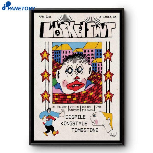 Locked Shut Atlanta GA Tour Apr 21 2026 Poster
