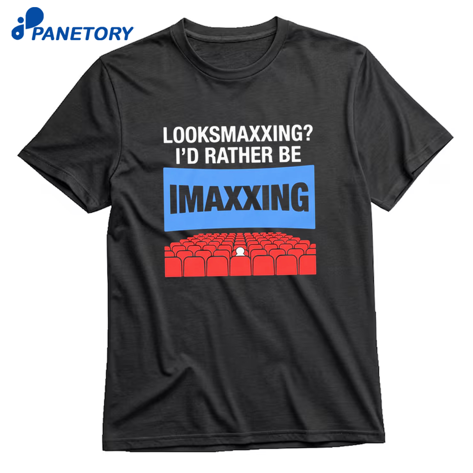 Looksmaxxing I'D Rather Be Movie Maxxing T-Shirt 8 Looksmaxxing I'D Rather Be Movie Maxxing T-Shirt 1