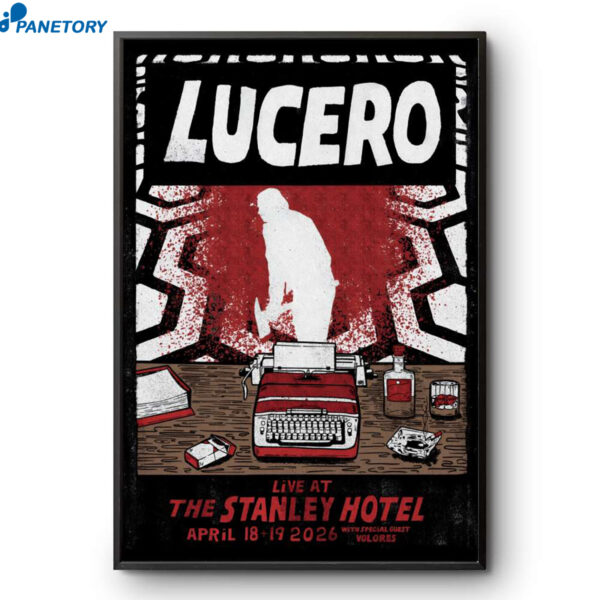 Lucero Estes Park CO Apr 18-19 2026 Poster