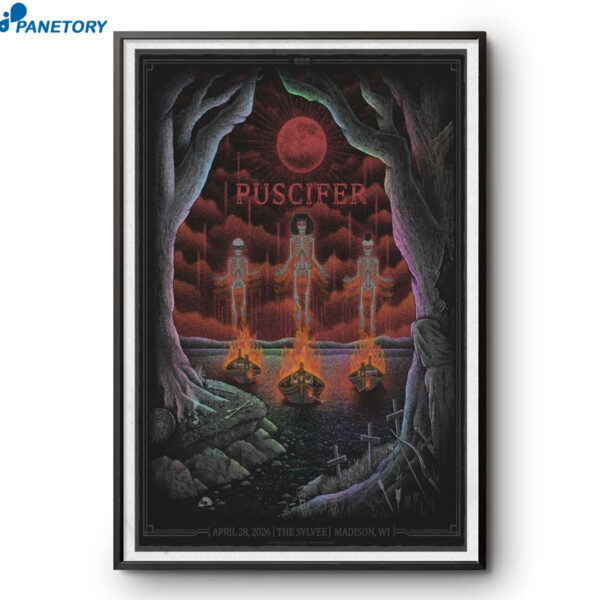 Madison WI Puscifer Apr 28 2026 Poster