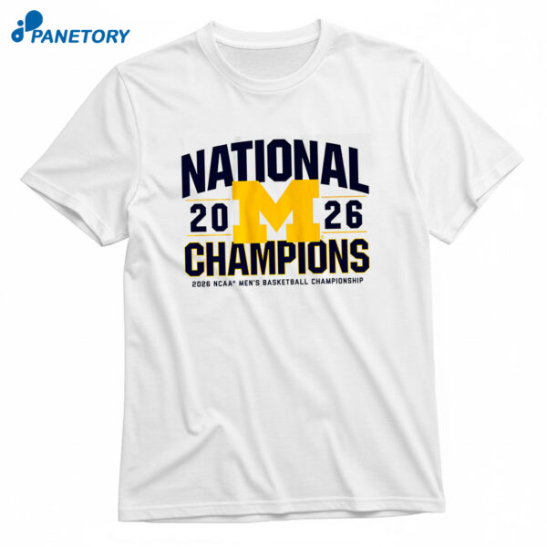 Michigan Wolverines Mbb 2026 National Champions Classic T-Shirt