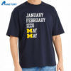 Michigan Wolverines May Months T-shirt 1