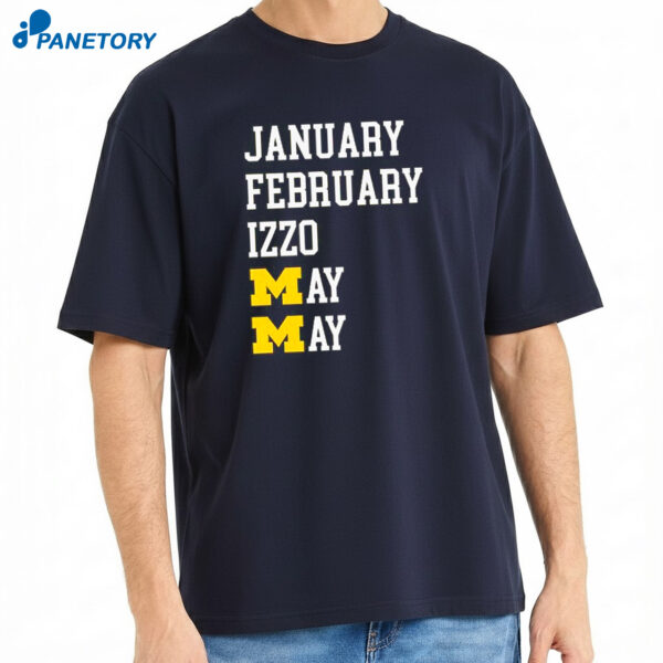 Michigan Wolverines May Months T-Shirt