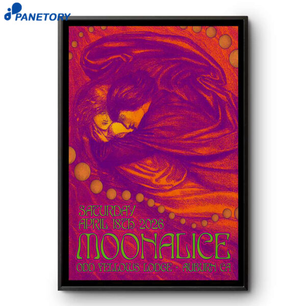 Moonalice Auburn CA Apr 18 2026 Poster