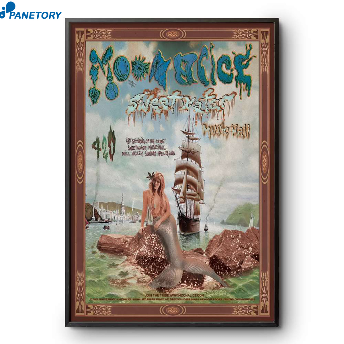 Moonalice Mill Valley Ca Event Apr 19 2026 Poster 2 Moonalice Mill Valley Ca Event Apr 19 2026 Poster