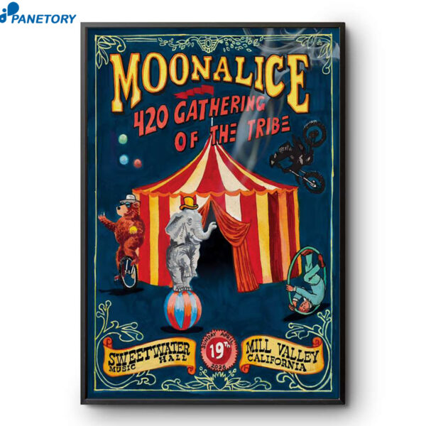 Moonalice Sweetwater Music Hall Mill Valley CA Apr 19 2026 Poster
