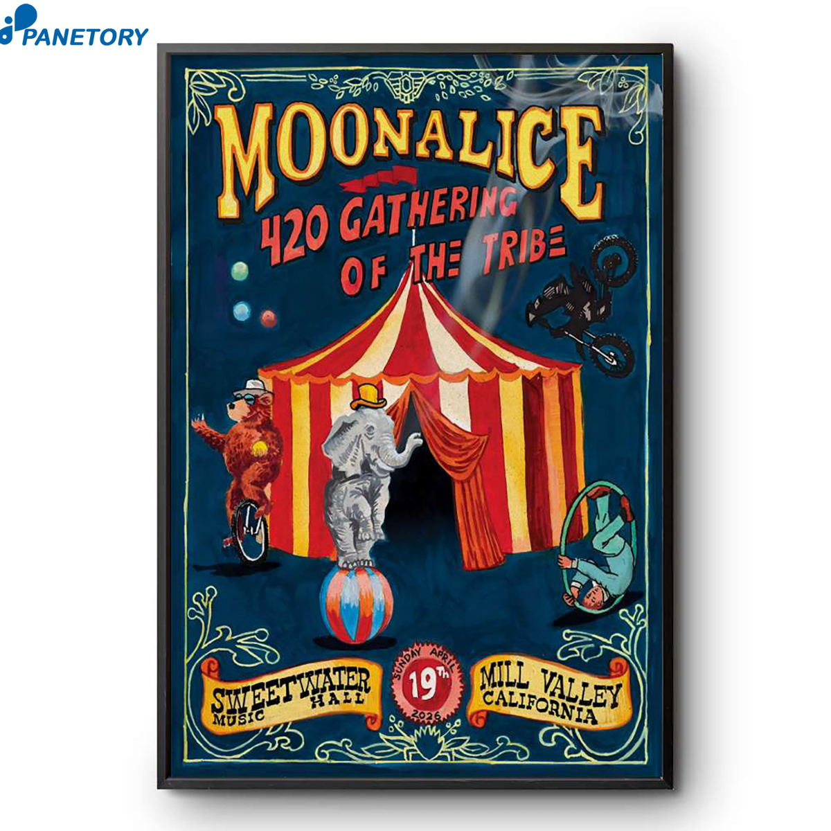 Moonalice Sweetwater Music Hall Mill Valley Ca Apr 19 2026 Poster 2 Moonalice Sweetwater Music Hall Mill Valley Ca Apr 19 2026 Poster