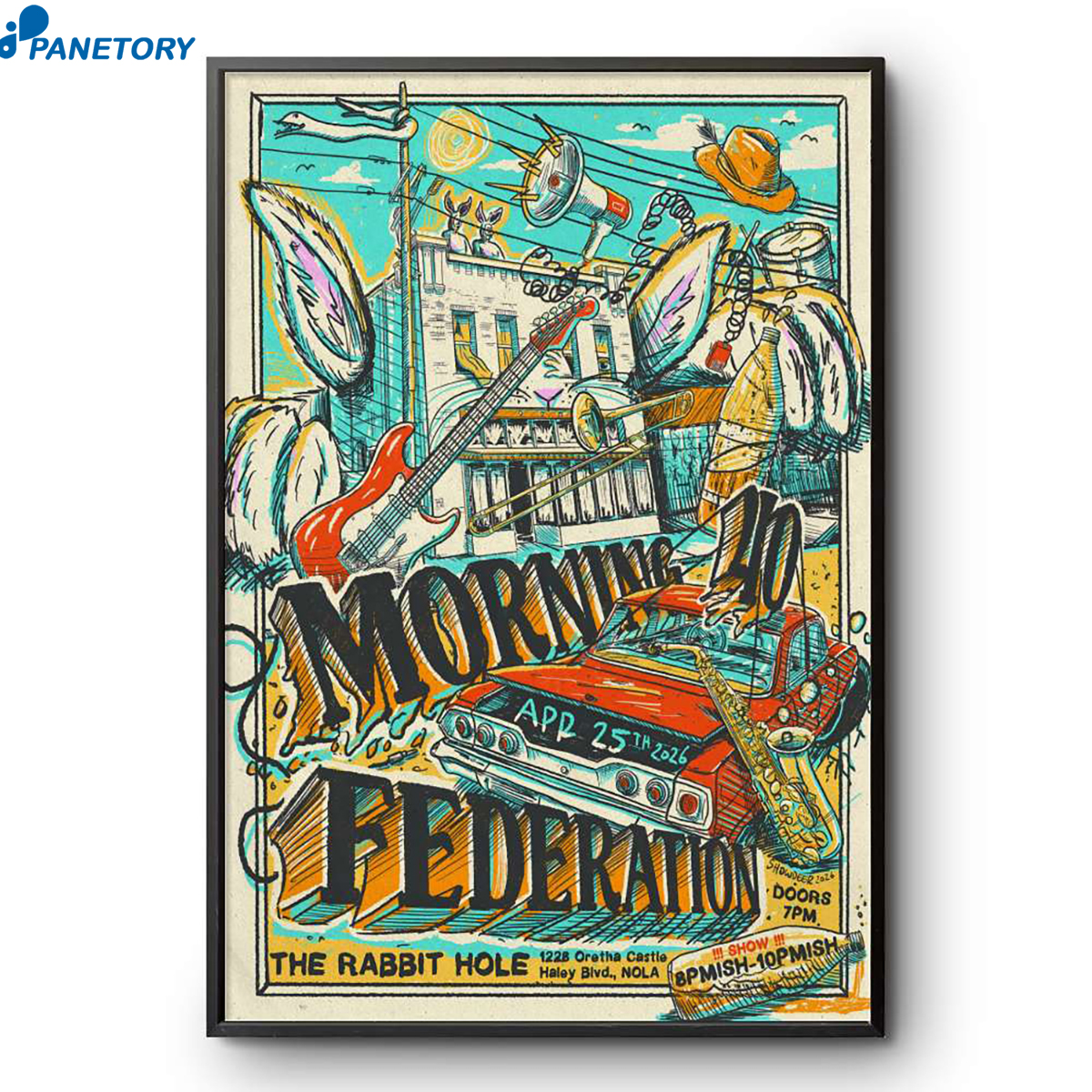 Morning 40 Federation New Orleans La Tour Apr 25 2026 Poster 2 Morning 40 Federation New Orleans La Tour Apr 25 2026 Poster