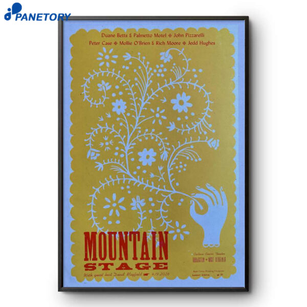 Mountain Stage West Virginia Apr 19 2026 Poster