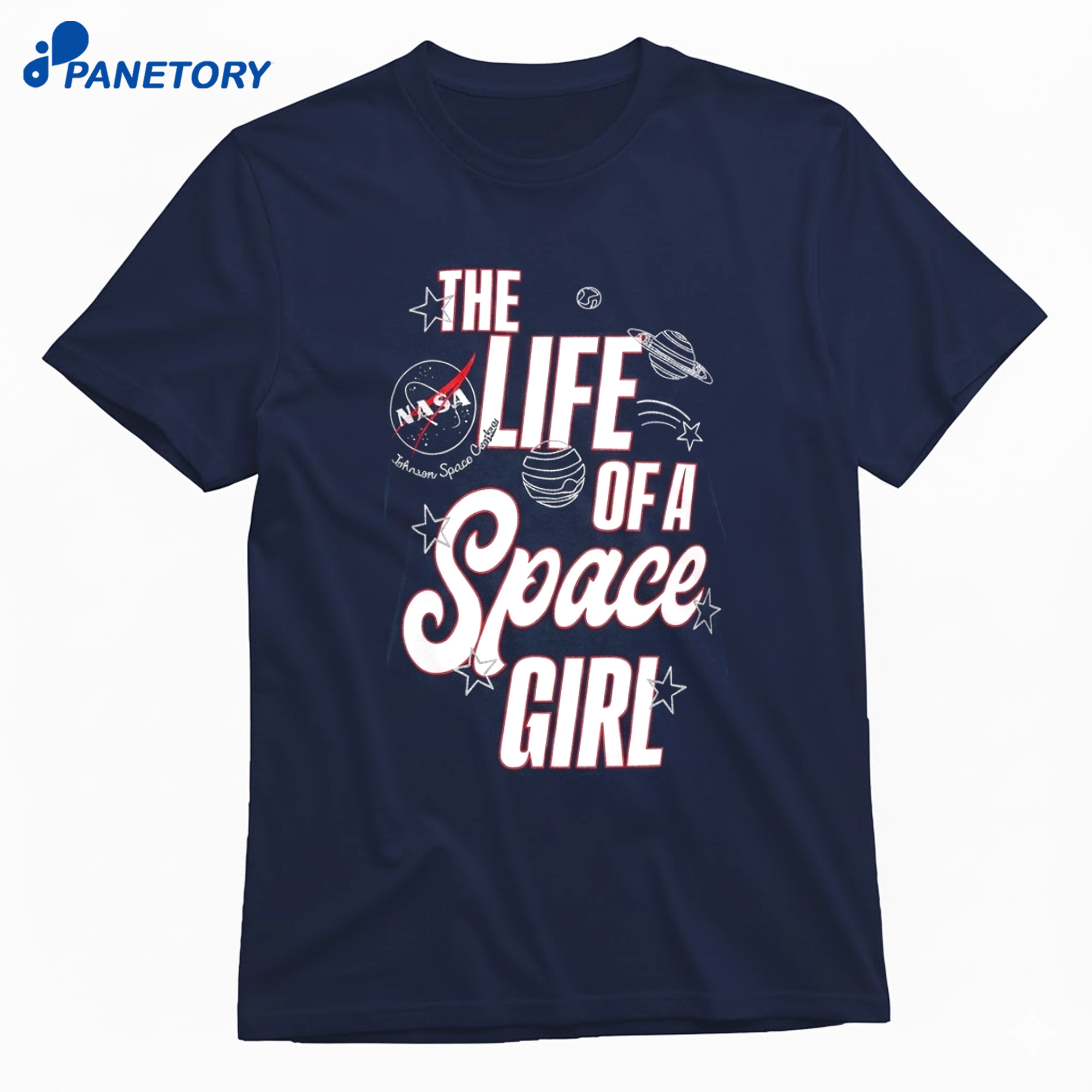 Nasa The Life Of A Space Girl T-Shirt 8 Nasa The Life Of A Space Girl T-Shirt 1