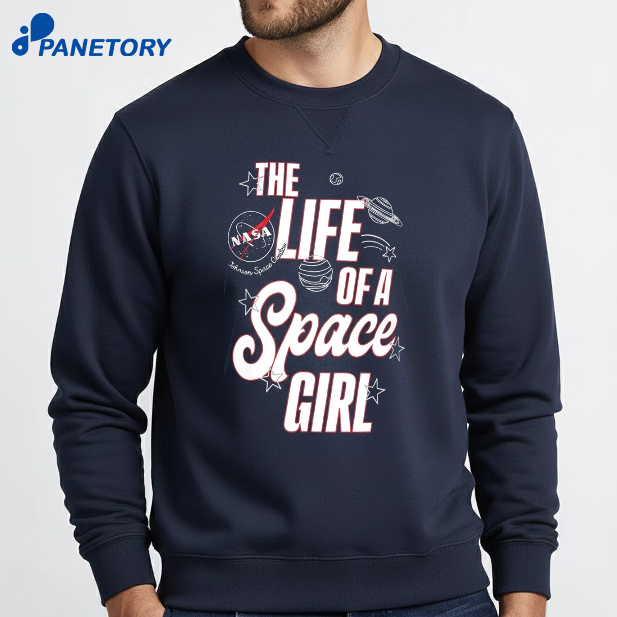 Nasa The Life Of A Space Girl T-Shirt 6 Nasa The Life Of A Space Girl T-Shirt 2