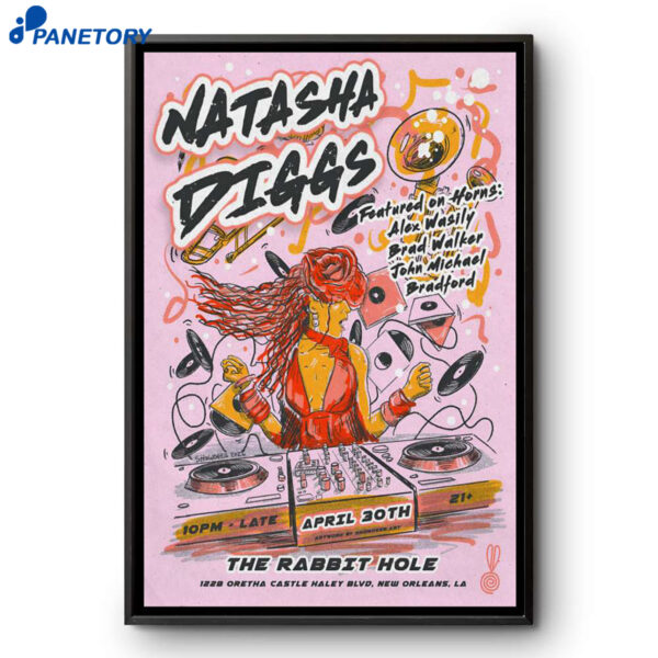 Natasha Diggs The Rabbit Hole New Orleans LA Apr 30 2026 Poster