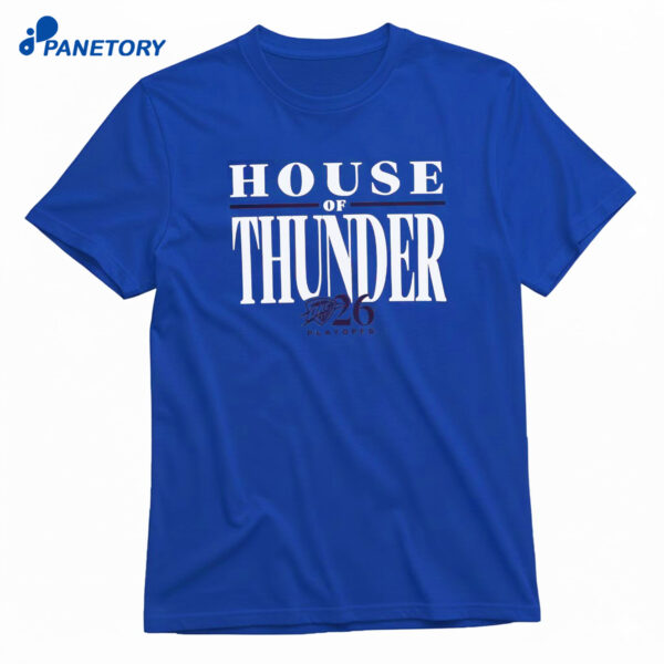 OKC Thunder Game 1 Playoff T-Shirt