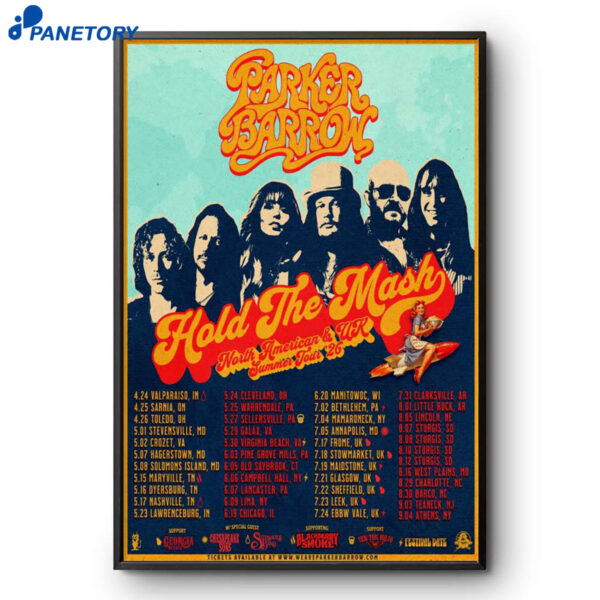 Parker Barrow Hold The Mash North American And UK Poster