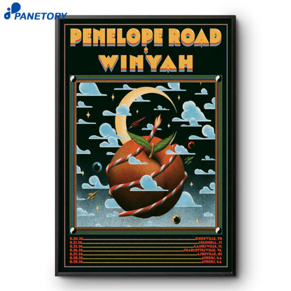 Penelope Road With Winyah Co-Headline Tour 2026 Poster