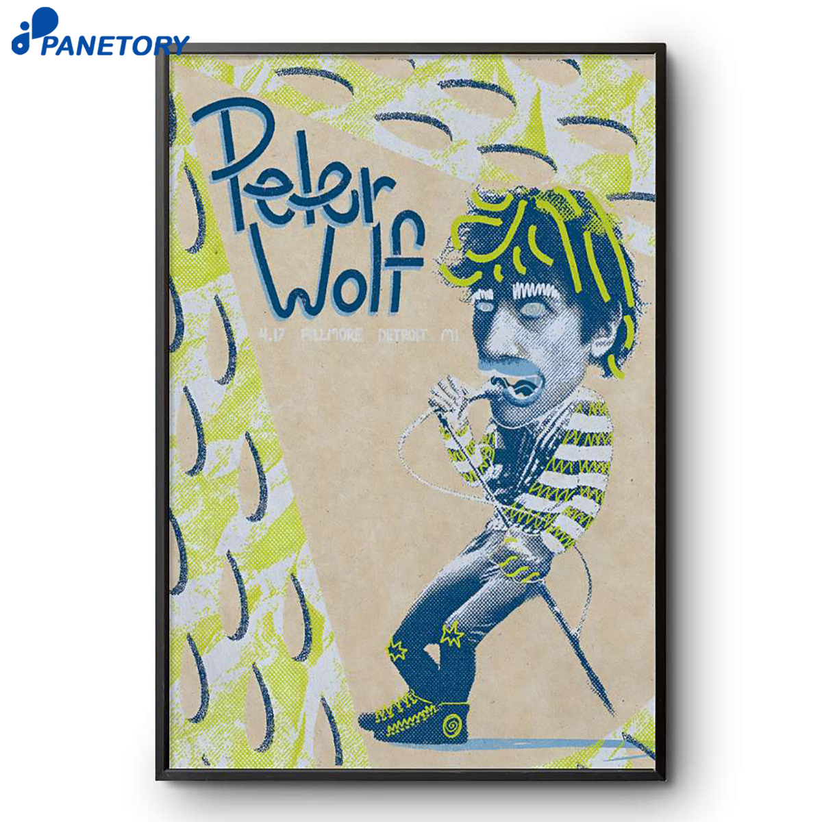Peter Wolf The Fillmore Detroit Mi Apr 17 2026 Poster 2 Peter Wolf The Fillmore Detroit Mi Apr 17 2026 Poster