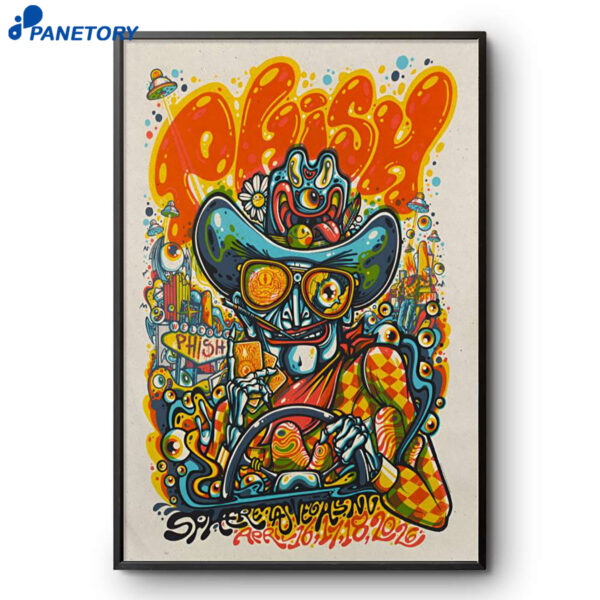 Phish Sphere Event Apr 16-18 2026 Poster