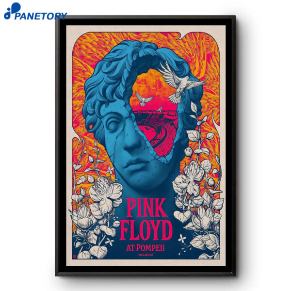 Pink Floyd Pompeii MCMLXXII Poster