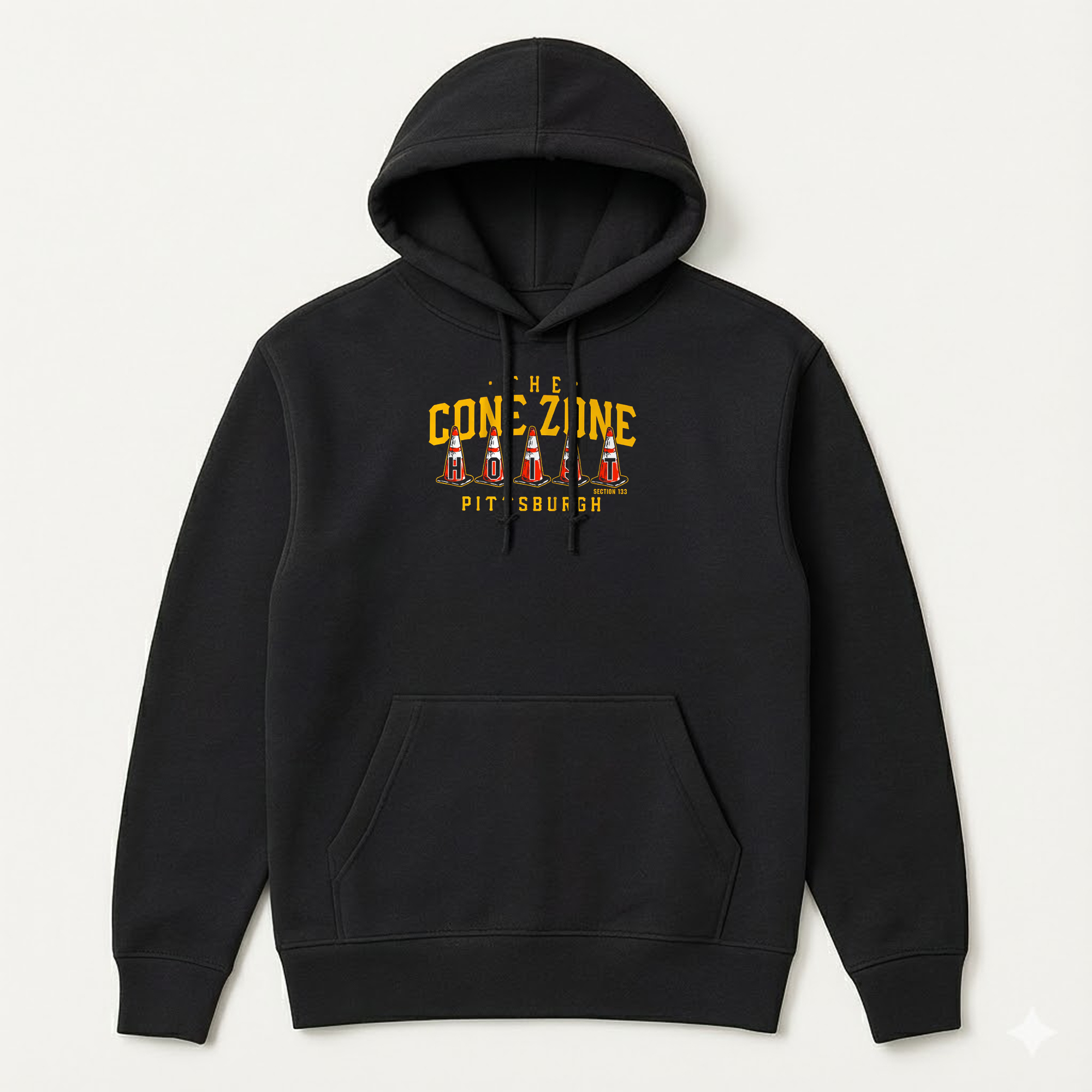 Pittsburgh Baseball The Cone Zone T-Shirt 7 Pittsburgh Baseball The Cone Zone T-Shirt 3