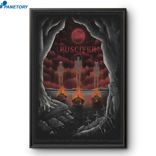 Puscifer Madison WI Apr 28 2026 Poster