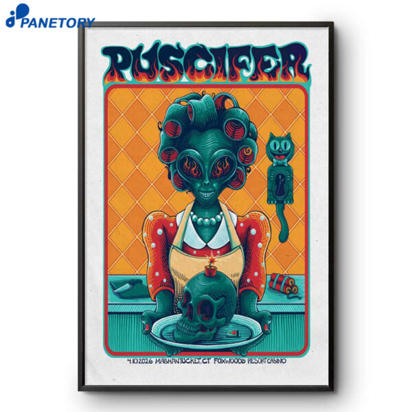 Puscifer Mashantucket CT Apr 10 2206 Poster